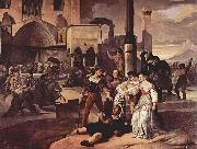Francesco Hayez Sizilianische Vesper oil painting on canvas